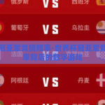 世界杯冠亚军竞猜赔率-世界杯冠亚军竞猜，赔率背后的数字游戏