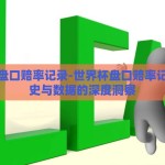 世界杯盘口赔率记录-世界杯盘口赔率记录，历史与数据的深度洞察