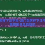 澳门世界杯下注平台-澳门世界杯下注平台，理性审视与风险防范
