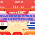 世界杯2026赛事竞猜app-世界杯2026，赛事竞猜APP的激情与智慧碰撞