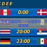 2026世界杯竞猜方案-2026世界杯，前瞻与竞猜策略