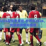 世界杯2026冠亚军竞猜-世界杯2026，冠亚军竞猜的激情与猜想
