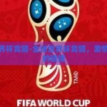 全球世界杯竞猜-全球世界杯竞猜，激情与智慧的碰撞