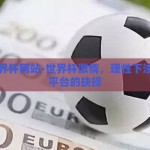 下注世界杯网站-世界杯激情，理性下注与安全平台的抉择