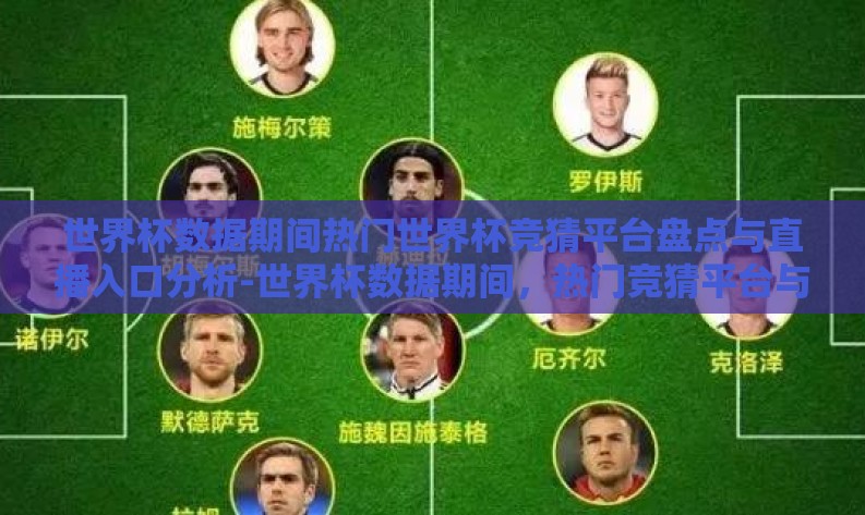 世界杯数据期间热门世界杯竞猜平台盘点与直播入口分析-世界杯数据期间，热门竞猜平台与直播入口的全面剖析