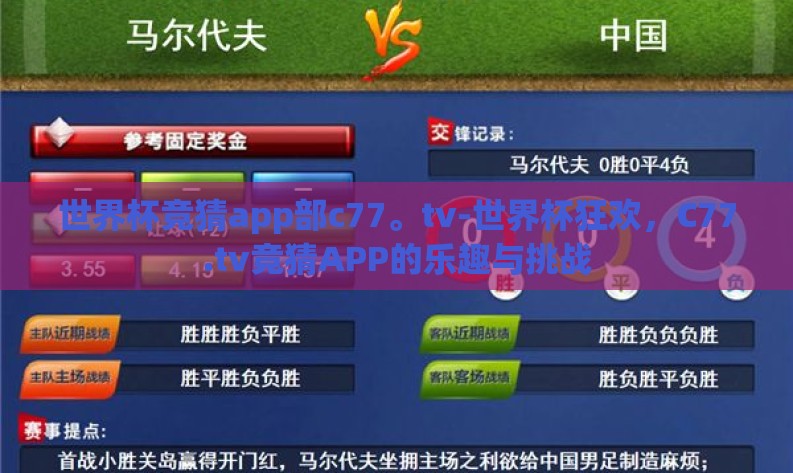 世界杯竞猜app部c77。tv-世界杯狂欢,C77.tv竞猜APP的乐趣与挑战 世界杯竞猜app部c77。tv-世界杯狂欢,C77.tv竞猜APP的乐趣与挑战