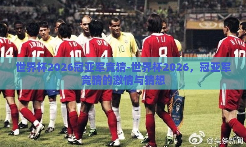 世界杯2026冠亚军竞猜-世界杯2026，冠亚军竞猜的激情与猜想