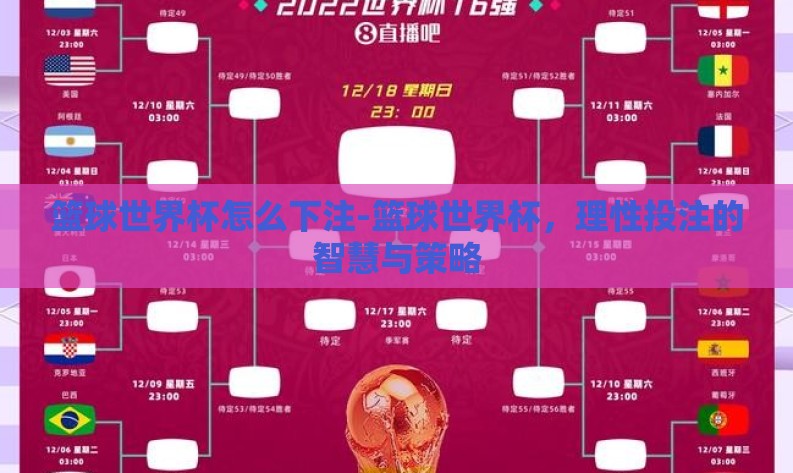 篮球世界杯怎么下注-篮球世界杯，理性投注的智慧与策略