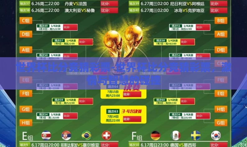 世界杯比分竞猜彩票-世界杯比分竞猜彩票,激情与智慧的碰撞 世界杯比分竞猜彩票-世界杯比分竞猜彩票,激情与智慧的碰撞
