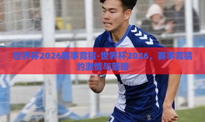 世界杯2026赛事竞猜-世界杯2026，赛事竞猜的激情与策略