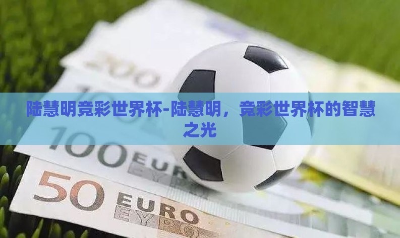 陆慧明竞彩世界杯-陆慧明,竞彩世界杯的智慧之光 陆慧明竞彩世界杯-陆慧明,竞彩世界杯的智慧之光