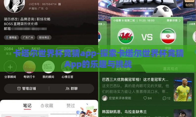 卡塔尔世界杯竞猜app-探索卡塔尔世界杯竞猜App的乐趣与挑战
