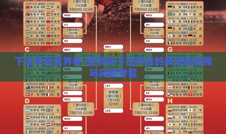 下注平台世界杯-世界杯下注平台的多元化选择与风险考量