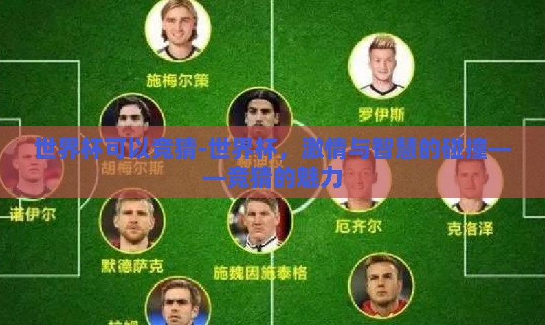 世界杯可以竞猜-世界杯，激情与智慧的碰撞——竞猜的魅力
