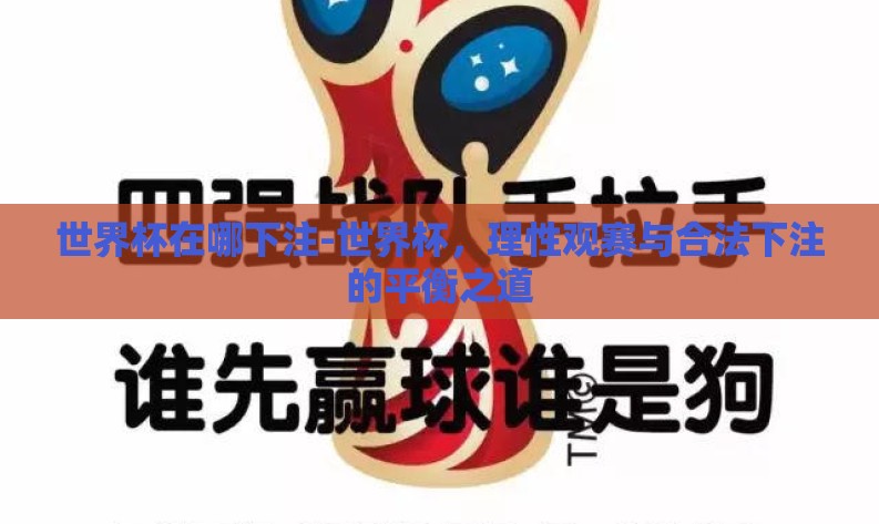 世界杯在哪下注-世界杯,理性观赛与合法下注的平衡之道 世界杯在哪下注-世界杯,理性观赛与合法下注的平衡之道
